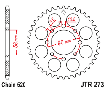 Комплект привода Honda VT 125 SHADOW 99-07 DiD!!