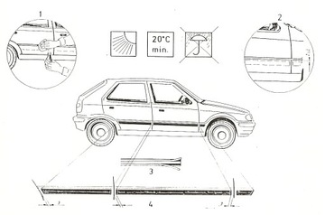 фото thumb №7, Opel meriva b - автомобильные планки боковые lux