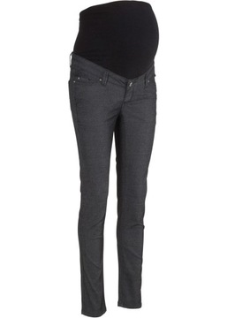 G2939 SPODNIE CIĄŻOWE SKINNY POWER STRETCH R.42