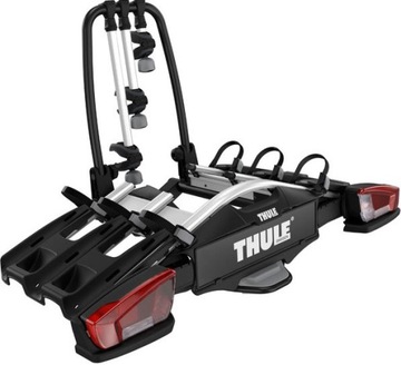 ЗАКРЫТЫЙ ГРУЗОВИК НА 4 ВЕЛОСИПЕДА THULE VeloCompact 926 ПЛАТФОРМА С НАКЛОНЯЕМЫМ КРЮКОМ