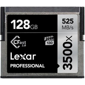 Lexar CFast 2.0 128 ГБ 3500x 525 МБ/с