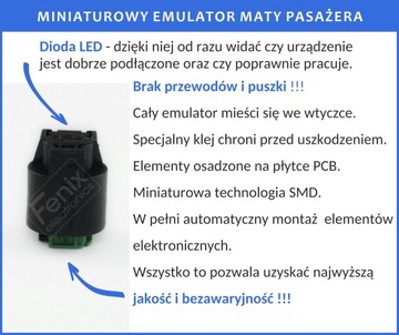 EMULATOR MATY BMW czujnik E36 E38 E39 E46 E53 E60