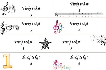 Статуэтка Статуэтка подсказка Кэрол Ключевая музыка + гравюра