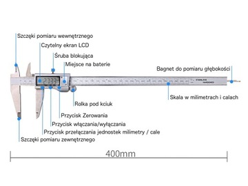 ЭЛЕКТРОННЫЙ СУППОРТ ДЛИННЫЙ L 300 мм МЕТАЛЛ