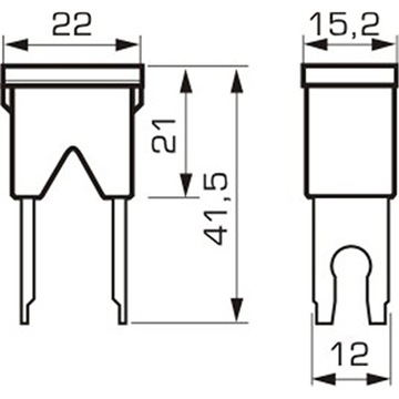 JAPVAL MALE PAL FUSE 40A