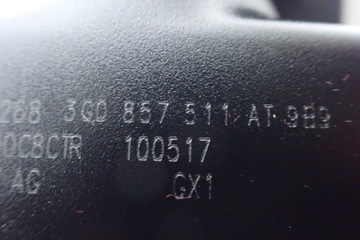 фото thumb №7, Vw audi skoda зеркало 3g0857511at чёрные