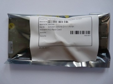 PCI RAID CARD LSI1078 512MB D2516-D11-1-R791