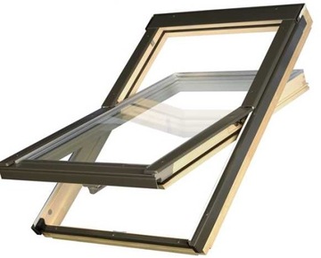 Мансардное окно OPTILIGHT 78x140 + гофрированный фланец