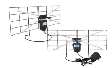 Комнатная антенна с усилителем DVB-T + 69 дБ