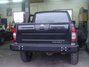 фото thumb №11, Бампер сталевий задній зад nissan navara d22 np300