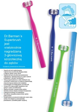 Szczoteczka zębów Superbrush Dr. Barman's DOROŚLI