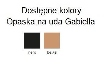 Атласная повязка на бедро Gabriella - размер 1/2