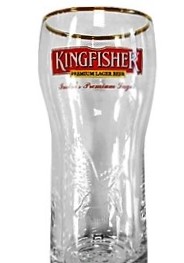 KINGFISHER BEER стакан полпинты ИНДИЯ