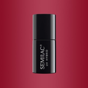 SEMILAC HYBRID POLISH 070 ​​ЖЕМЧУЖНО-КРАСНЫЙ 7 МЛ