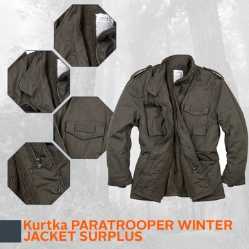 Куртка SURPLUS M65 Парка PARATROOPER Vintage XXL