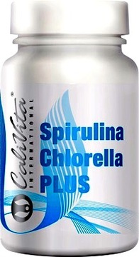 CALIVITA SPIRULINA CHLORELLA PLUS 100 tabletek