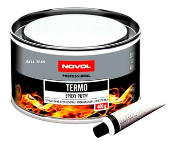 Эпоксидная шпаклевка с отвердителем Novol Termo 400г