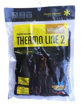 NORFIN THERMO LINE 2 комплекта, черный, размер XL