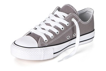 Buty sportowe TRAMPKI Szare tenisówki GREY P4