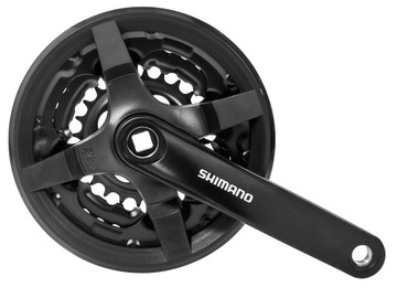 Шатун Shimano FC-TY301 42/34/24 170 мм 6/7/8 скоростей черный