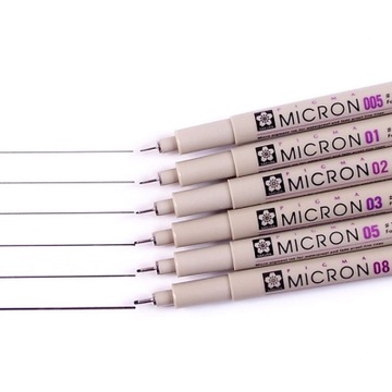 Pigma Micron Sakura Ciencse 02 Black 0,30 мм