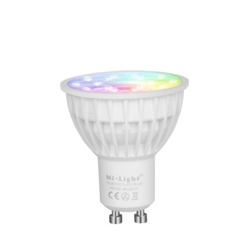 WI-FI GU10 Светодиодная лампа 4Вт 230В RGB+CCT Mi-Light