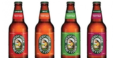 WOODCHUCK CRAFT CIDER szklanka 2/3 pint USA