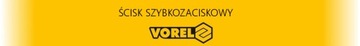 Ścisk stolarski szybkozaciskowy 200mm 38402 VOREL