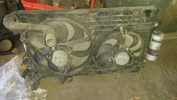 Audi tt 8n0 1.8 комплект радіаторів води вентилятор фото №1