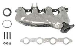 Колектор вихлоп лівий hummer h2 cadillac escalade фото №1