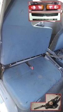 Mitsubishi canter fuso сиденье перед двойное сиденье фото №1