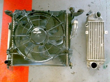 Kia ceed i30 06-11 2.0crdi радіаторів повітря інтеркулер фото №1