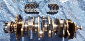 Wał коленчатый вкладыши a3 a6 vw passat 3.2 fsi axz фото №1