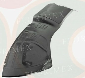 Подкрылок opel astra h 05/2004- пластик. перед левая фото №1