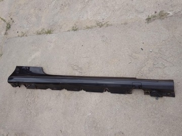 Порог планка накладка правая mercedes w205 купе amg фото №1