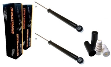 Амортизатори захисні накладки відбійники hyundai getz 2002-2010 зад kpl фото №1