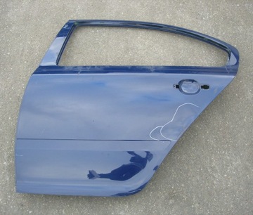 Дверь левый зад skoda octavia ii sedan варшава фото №1