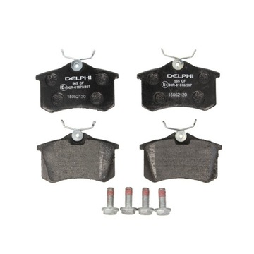 Delphi lp565 набір гальмівні колодки гальмівних, гальма дискові фото №1