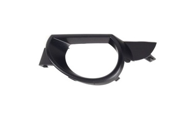 Решётка шторка заглушка бампера audi q7 левая фото №1