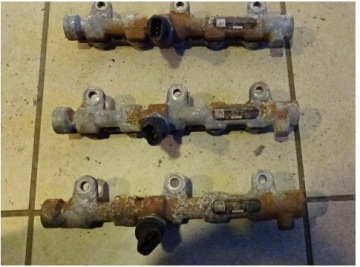 топливная рейка renault MASTER III 2.3 M9T