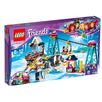 Lego friends 41324 извлечь лыжи в зимовим kurorcie, фото