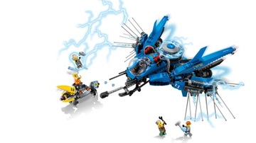 Pads lego ninjago movie set liner blyskawica 70614, фото