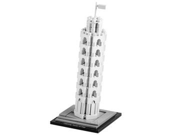 Pads lego architecture curve tower в pizie 21015, фото