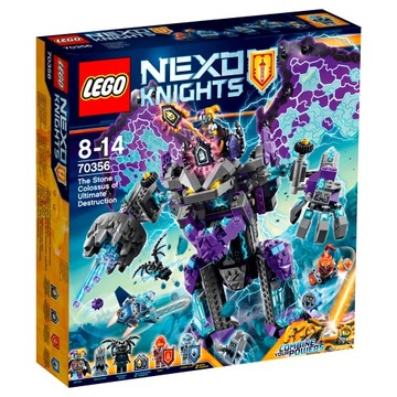Lego nexo knights 70356 the stone colossus of ultimate destruction, фото