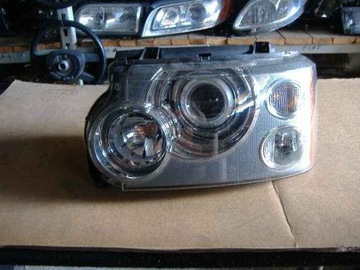 Land rover range xenon bixenon фара левая, фото