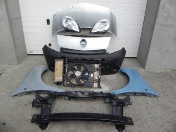 Renault kangoo hood bumper wings headlights, фото