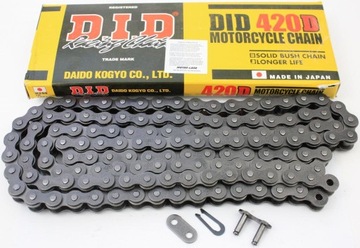 Chain did 420d yamaha tzr dt rd aprilia rs rx 50, фото