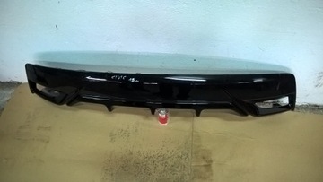 Honda civic r type bumper spoiler diffuser original, фото
