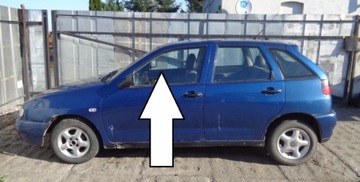 Стекло двери левая передняя seat ibiza 2 5 дверей хетчбек 96 -, фото