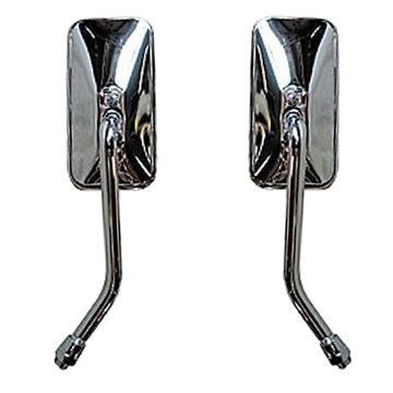 Mirrors chrome metal honda shadow fury chopper, фото